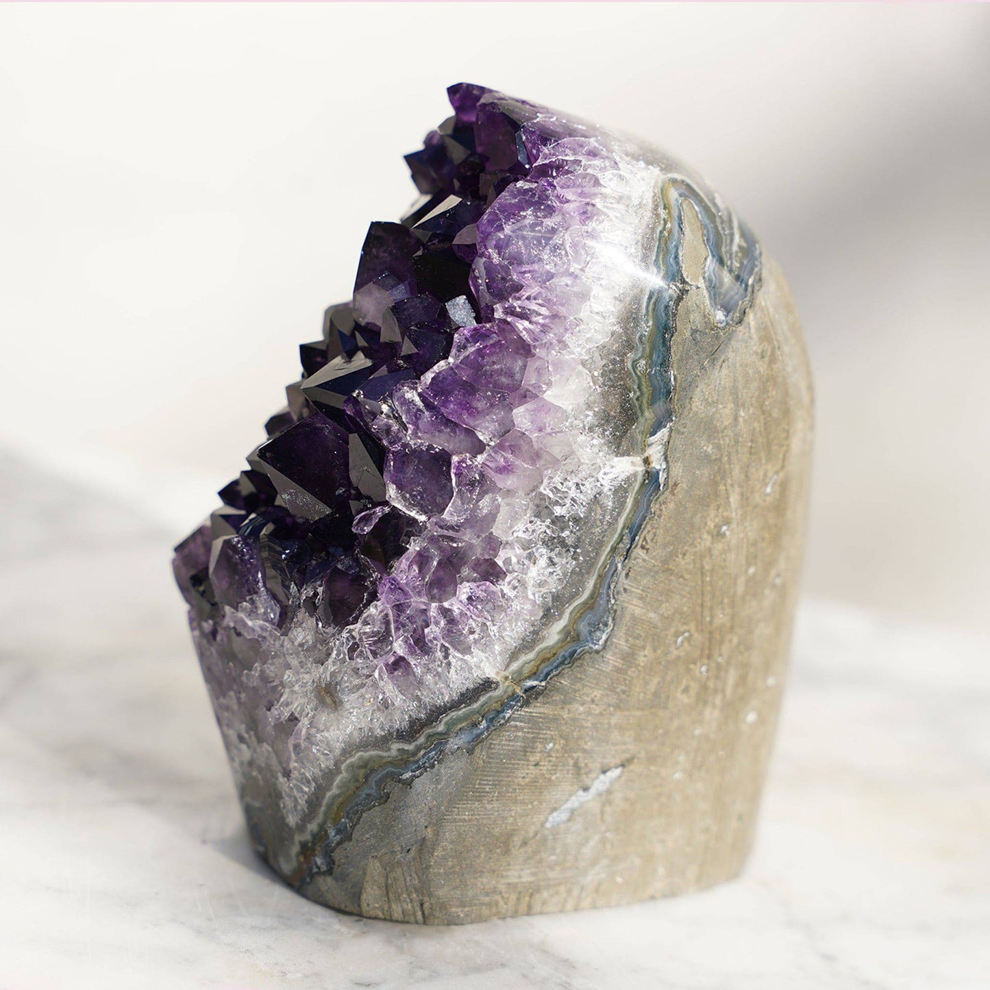 STAR Stalactite Amethyst Geode Gem-Grade Quality - Deepest Earth