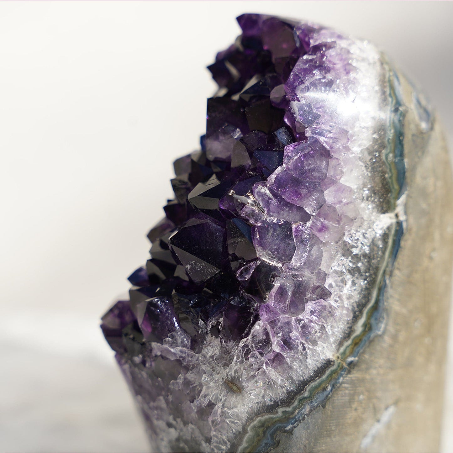 STAR Stalactite Amethyst Geode Gem-Grade Quality - Deepest Earth