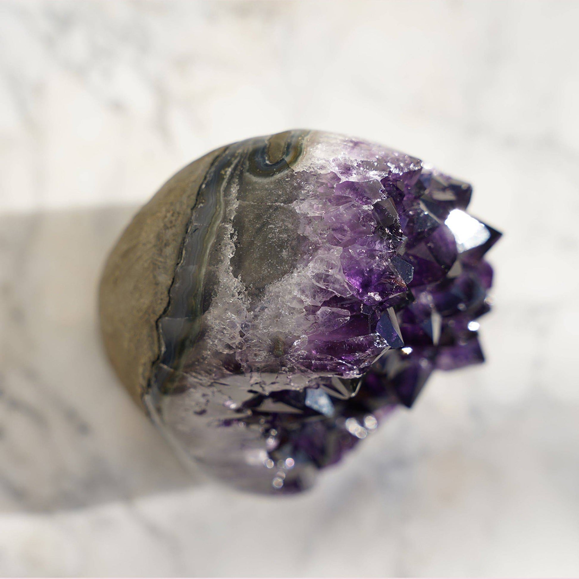 STAR Stalactite Amethyst Geode Gem-Grade Quality - Deepest Earth