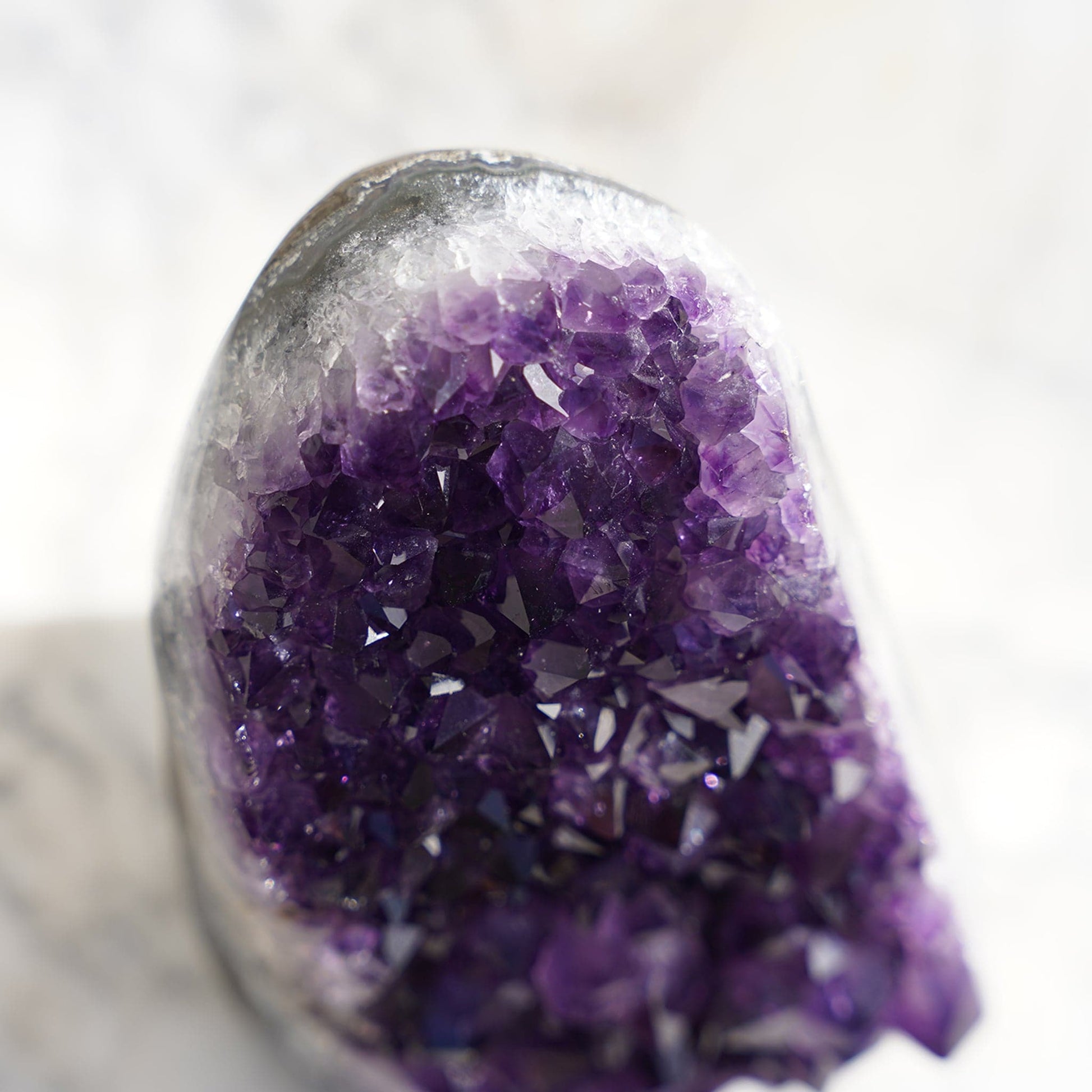 Amethyst Gem-Grade Geode for Sale - Deepest Earth