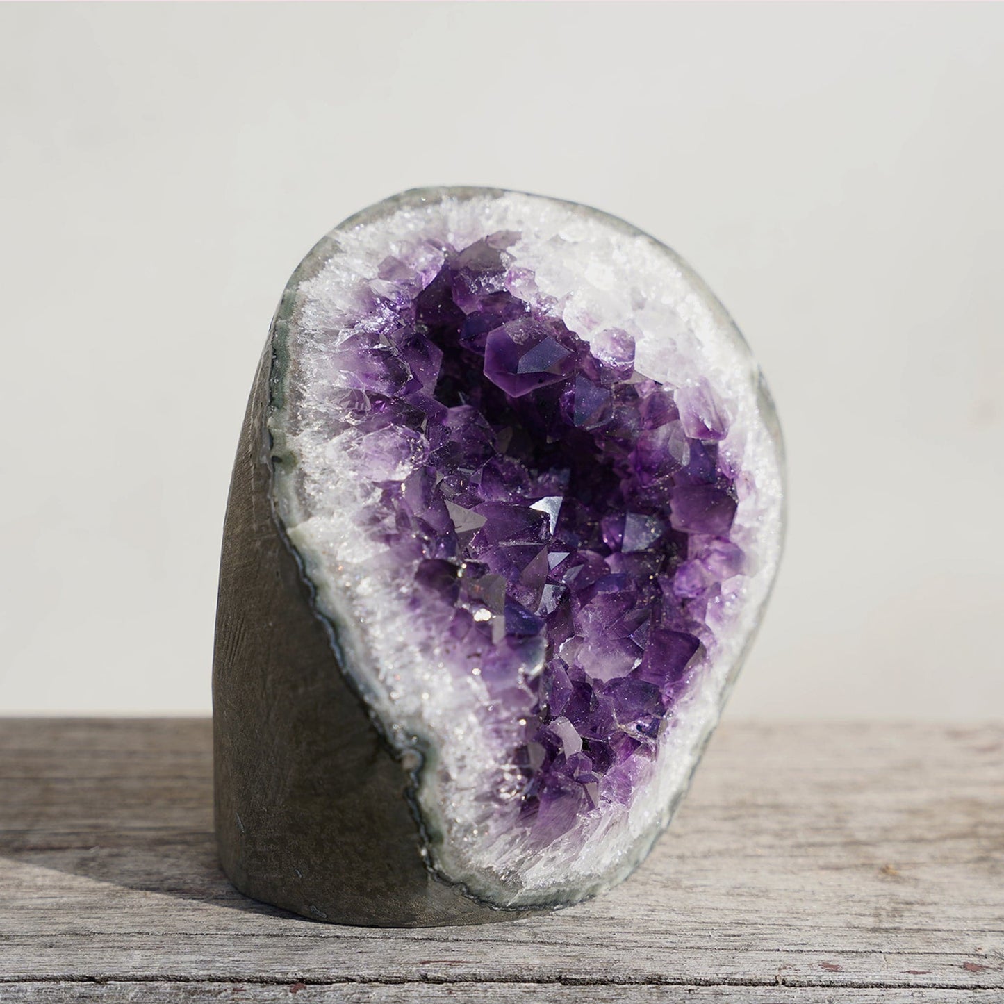 CROWN Unique Hue Crystal Rare Amethyst