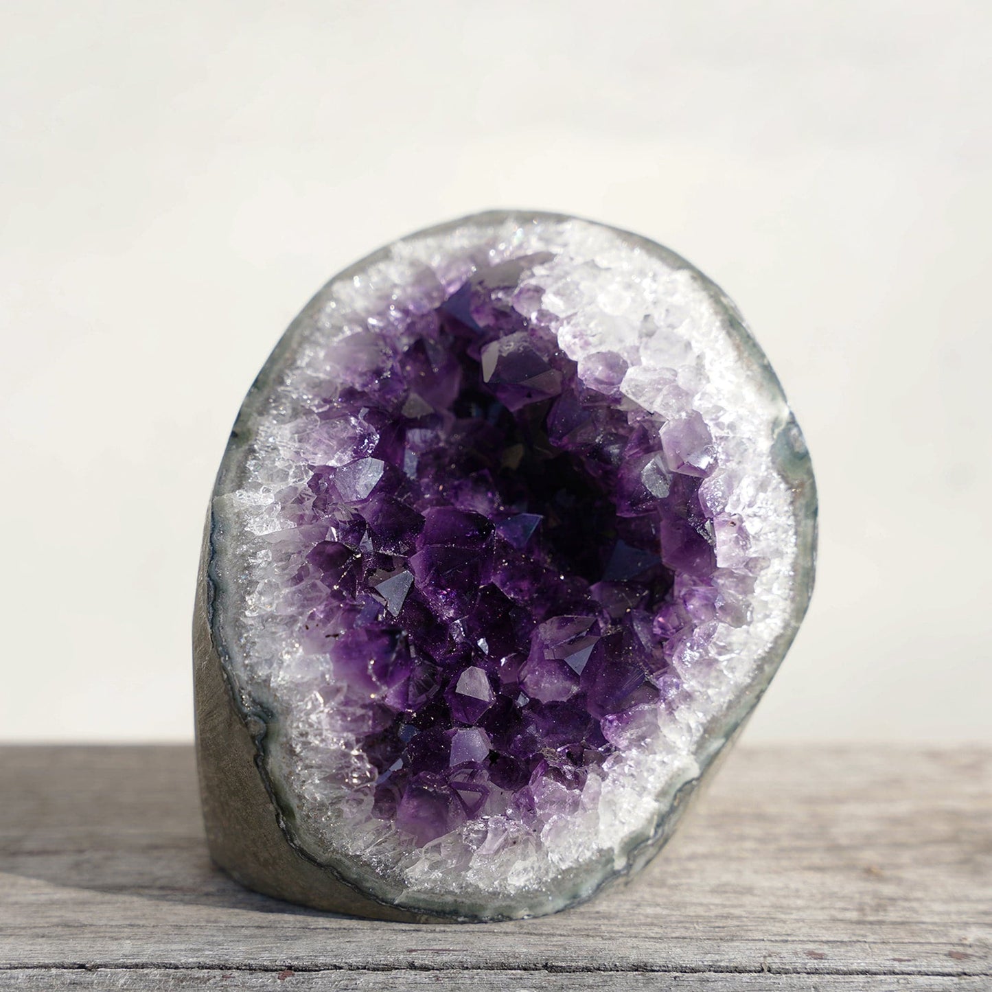 CROWN Unique Hue Crystal Rare Amethyst