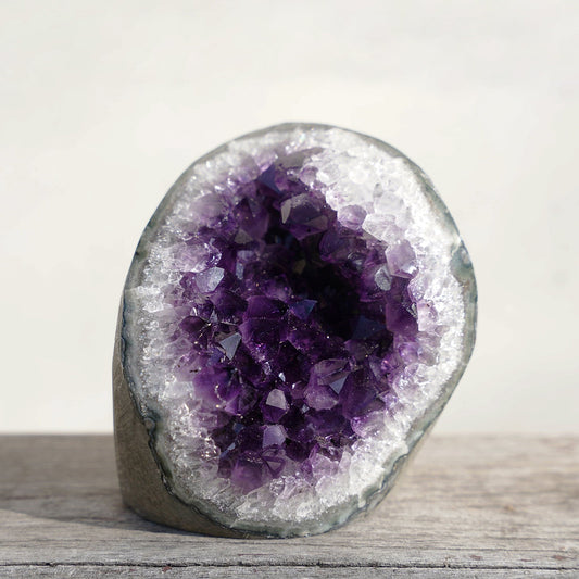CROWN Unique Hue Crystal Rare Amethyst