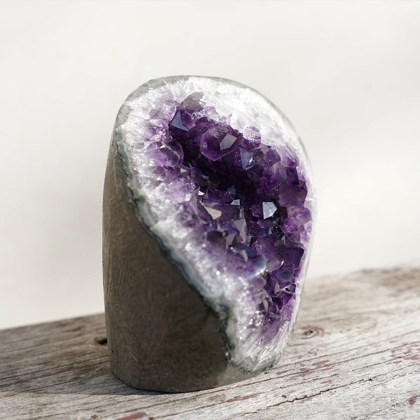 CROWN Unique Hue Crystal Rare Amethyst