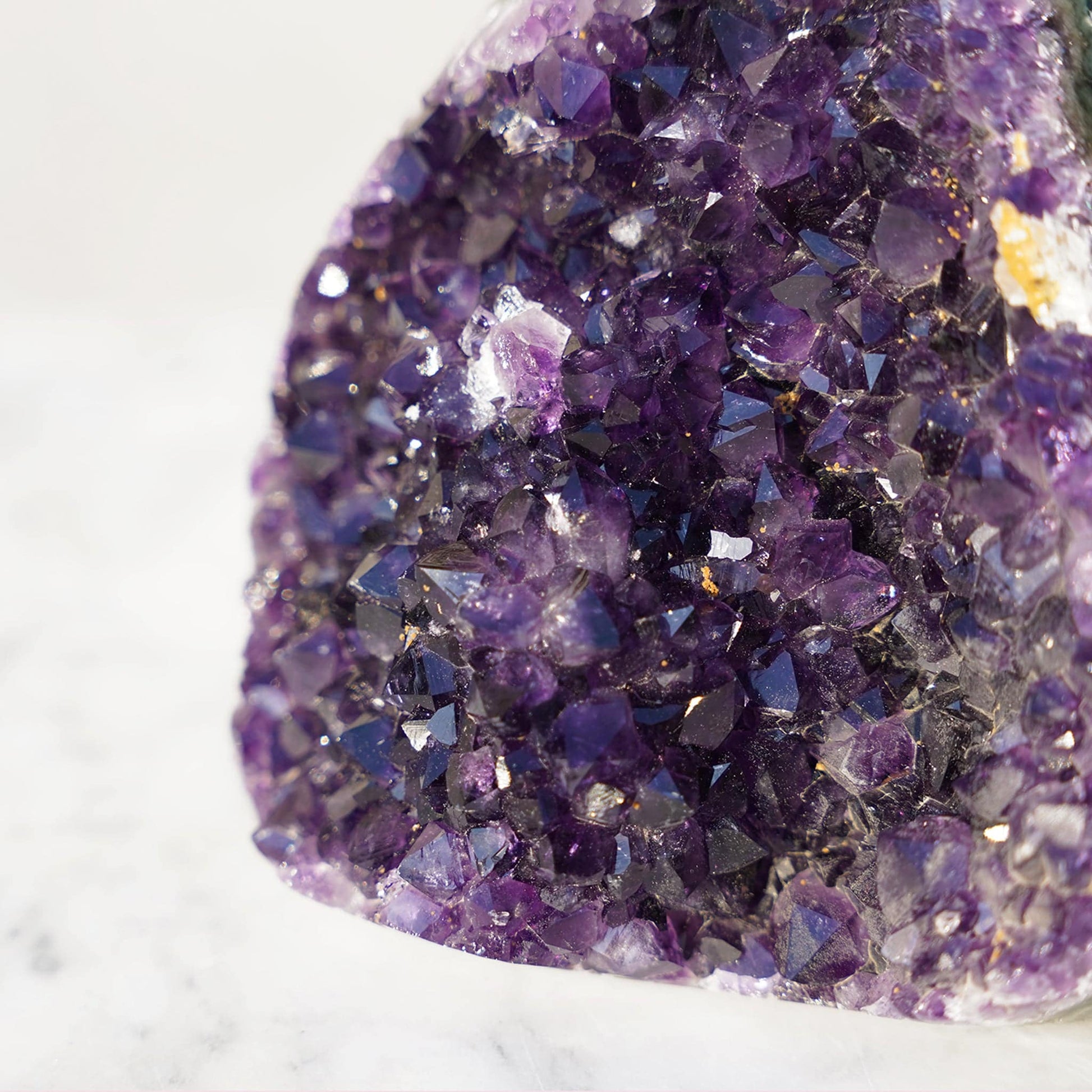 SERENE Crystal Pyramid Amethyst Geode Collection - Deepest Earth