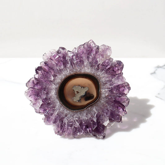 Elegant Crystal - Agate Flower