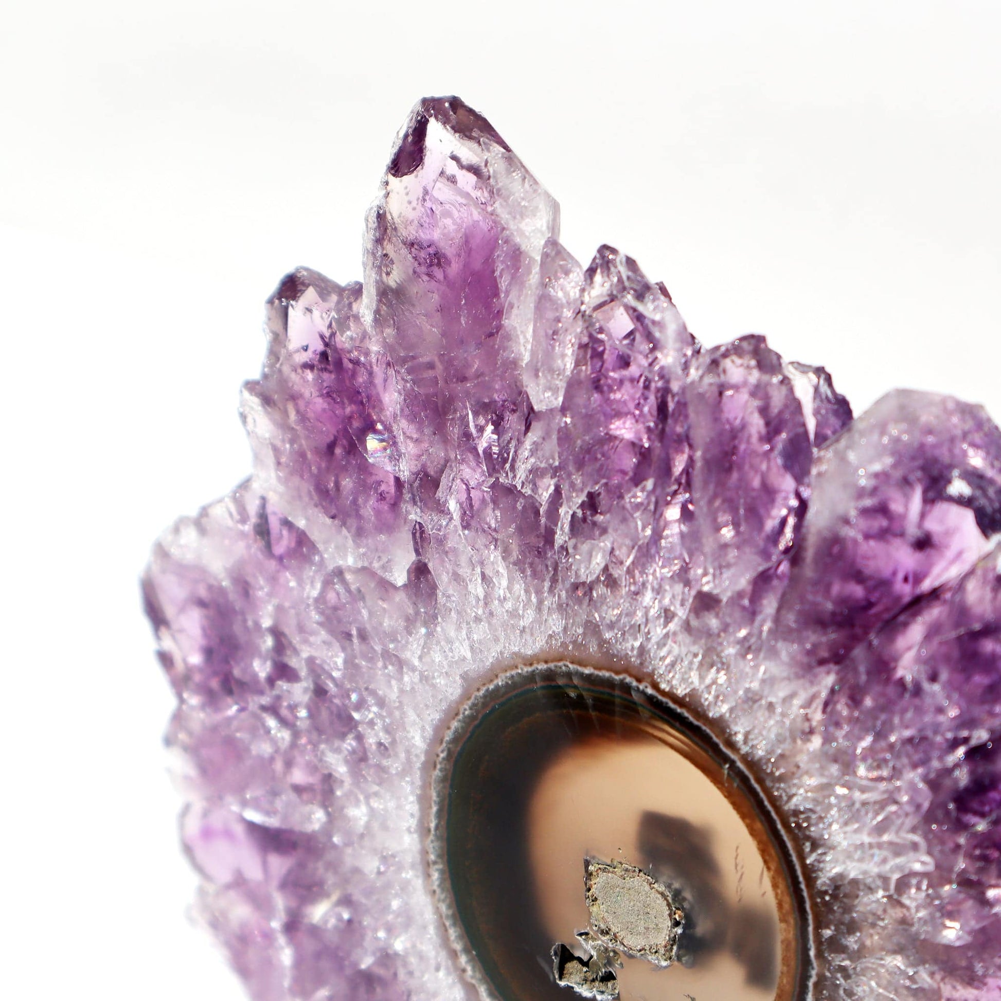 Crystal Mineral Flower Amethyst Stalactite - Deepest Earth