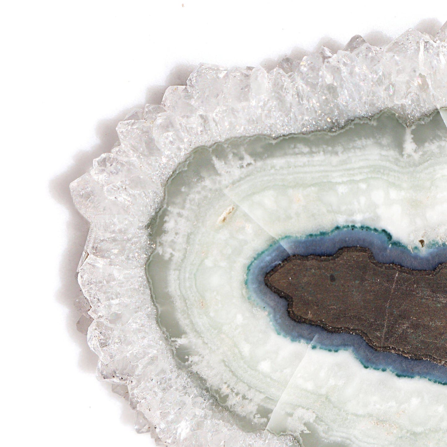 Fascinating Stalactite Delightful Green Color - Deepest Earth