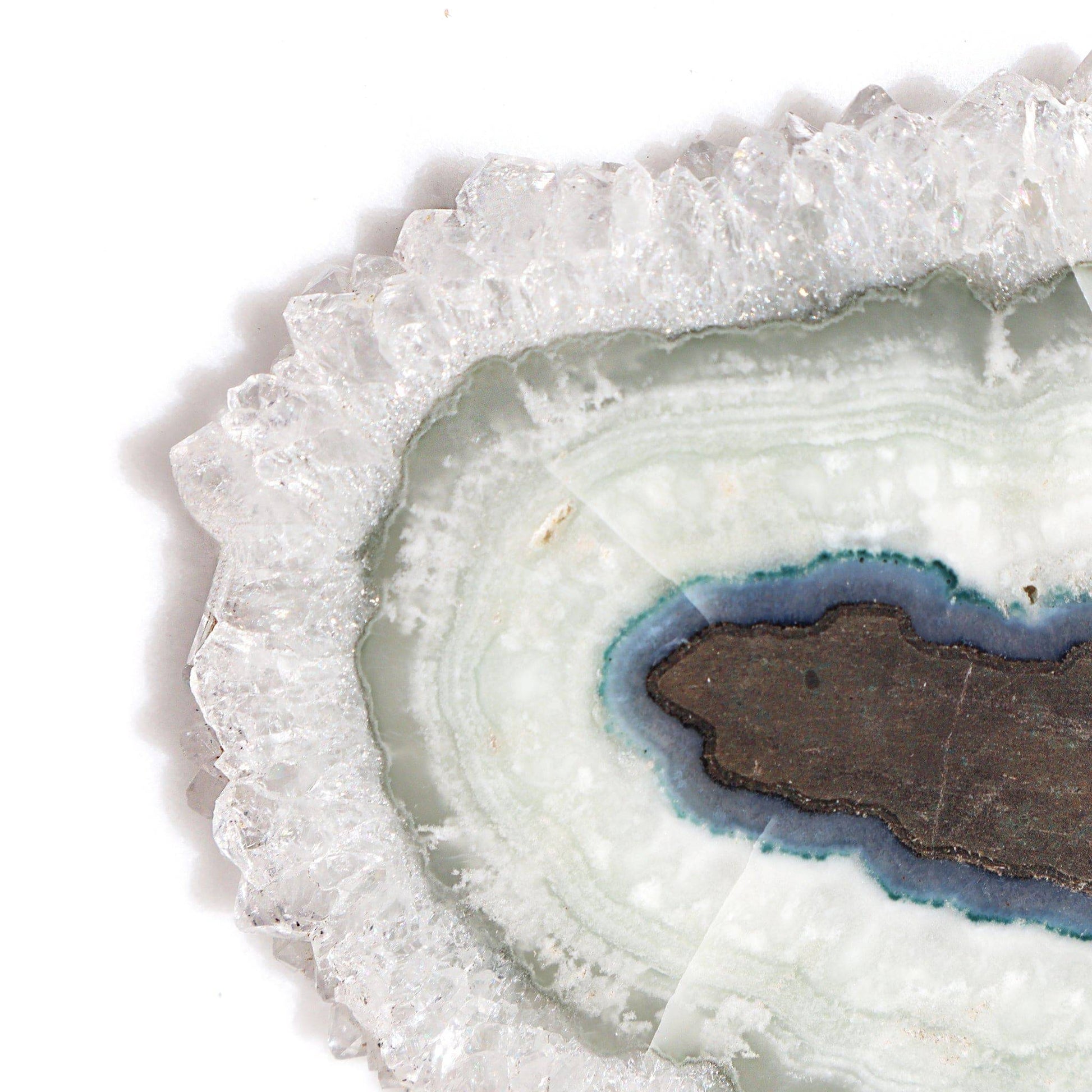 Fascinating Stalactite Delightful Green Color - Deepest Earth