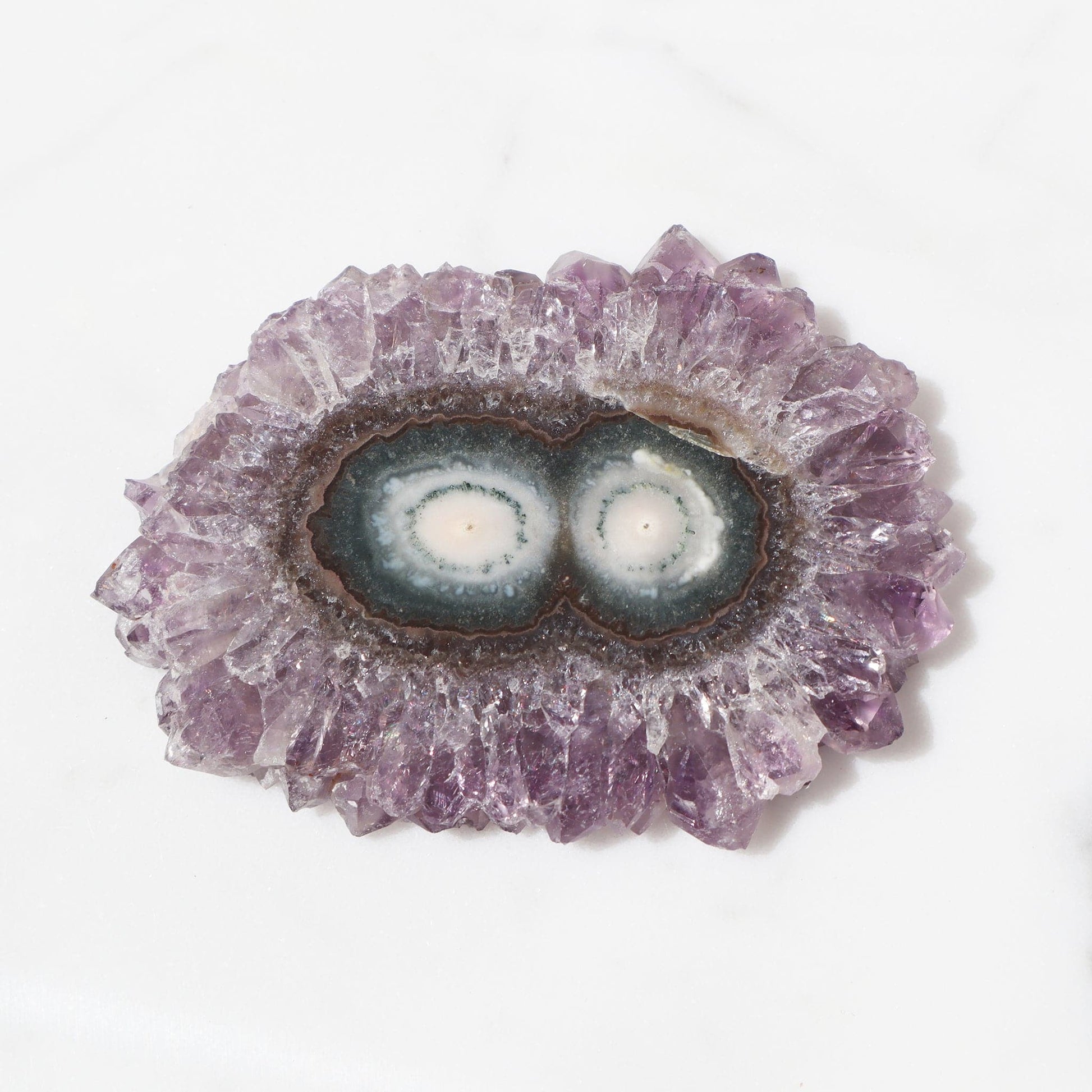 Double Agate Center Stalactite