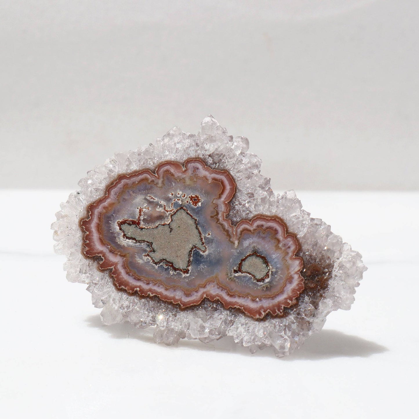 Handsome Earth Tones Amethyst Stalactite l Deepest Earth
