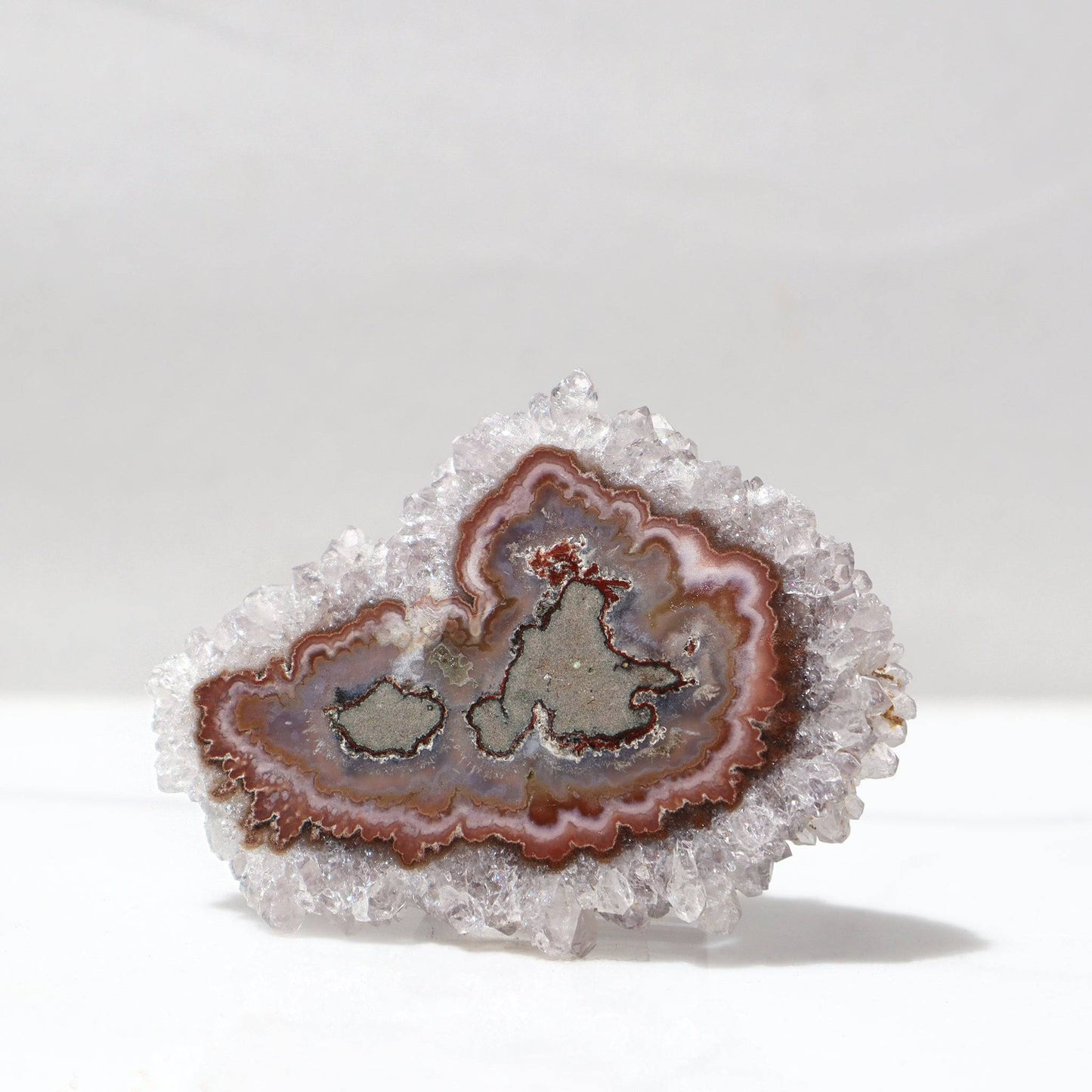 Handsome Earth Tones Amethyst Stalactite - Deepest Earth