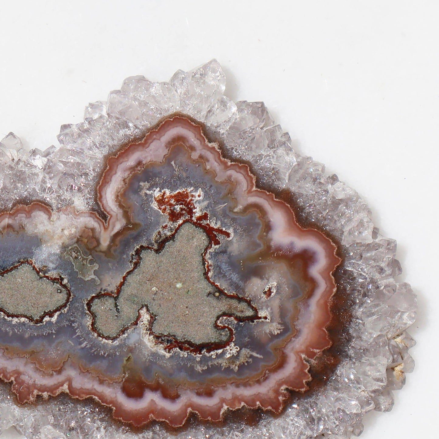Handsome Earth Tones Amethyst Stalactite - Deepest Earth