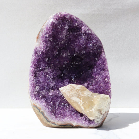 Electric Purple - Large Calcite High quality form Uruguay