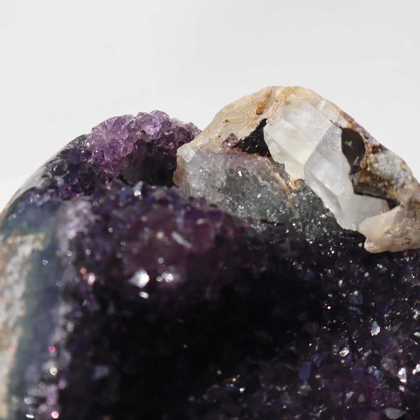 Rare Amethyst Geode - Zen Meditation - From Uruguay for sale - Deepest Earth