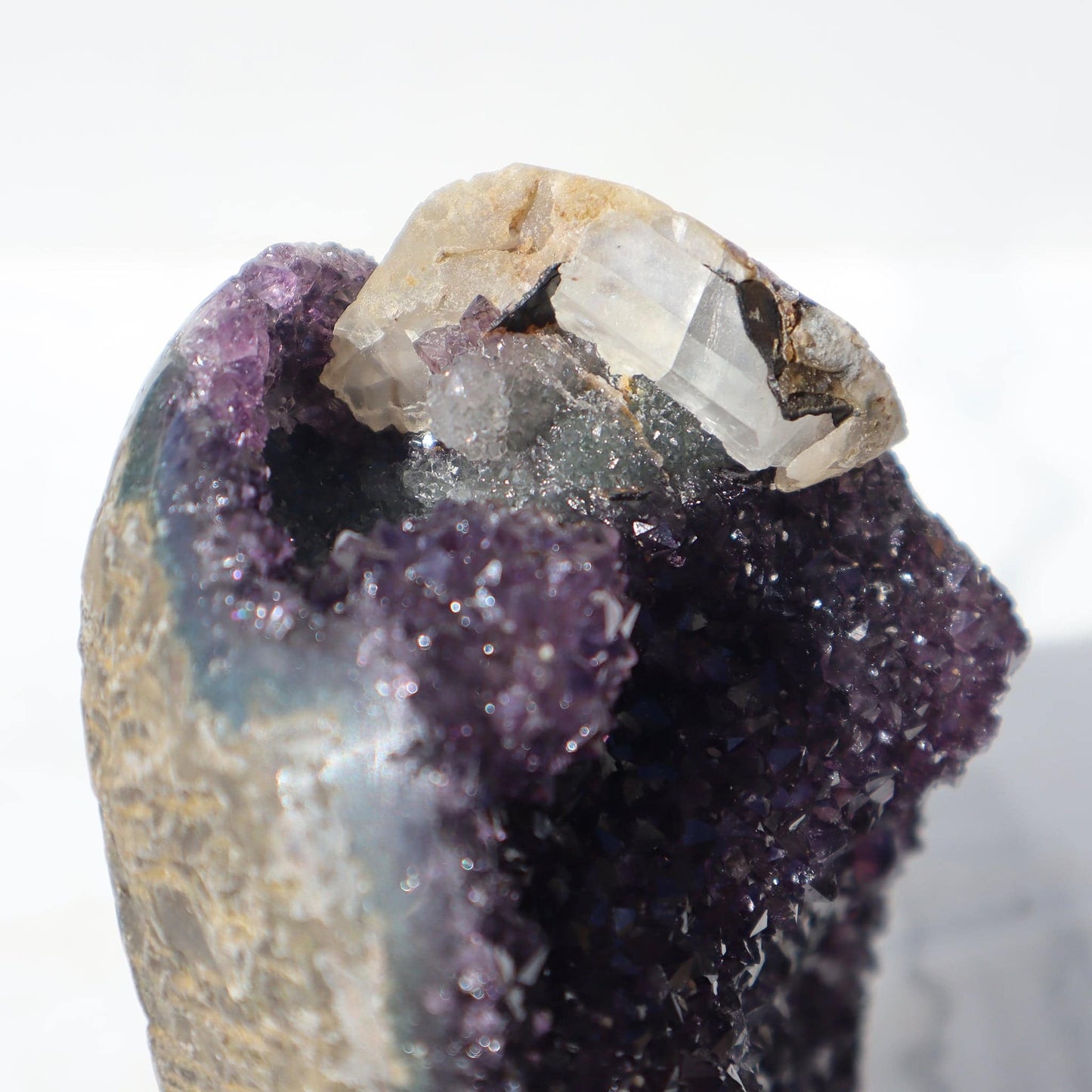 Zen Inspiring Calming Amethyst - Deepest Earth