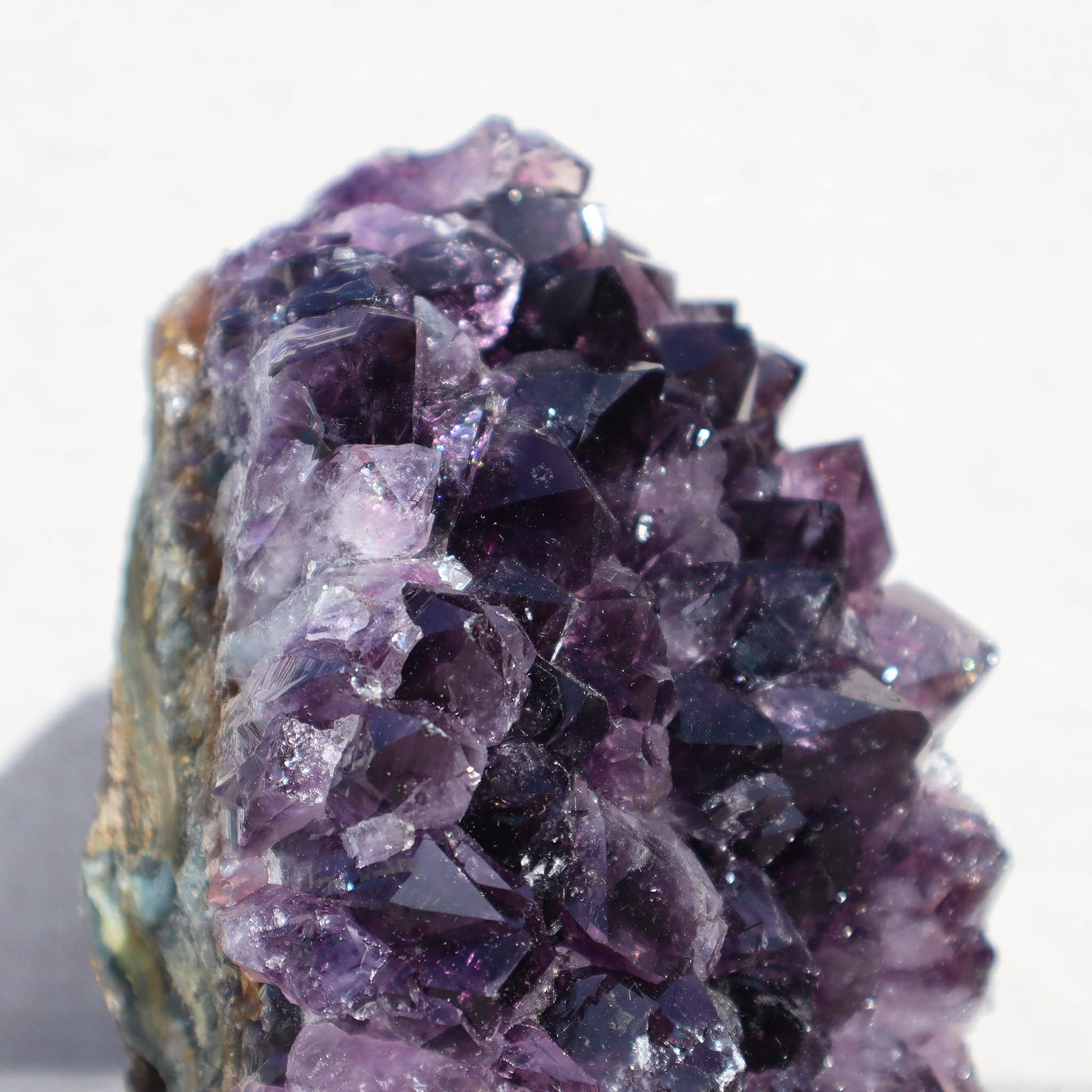 RUSTIC natural art decor amethyst quartz large crystals from Uruguay - Deepest Earth