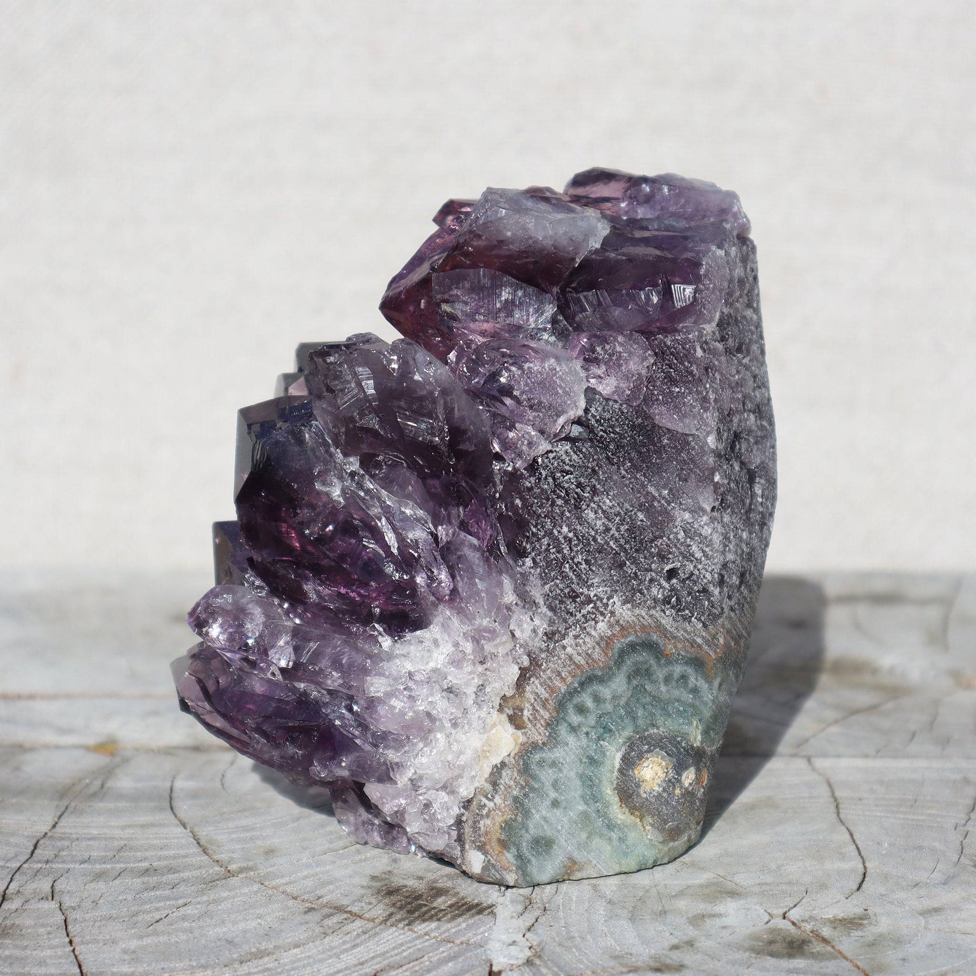 TERRA Rugged Amethyst Geode Cluster For Sale - Deepest Earth