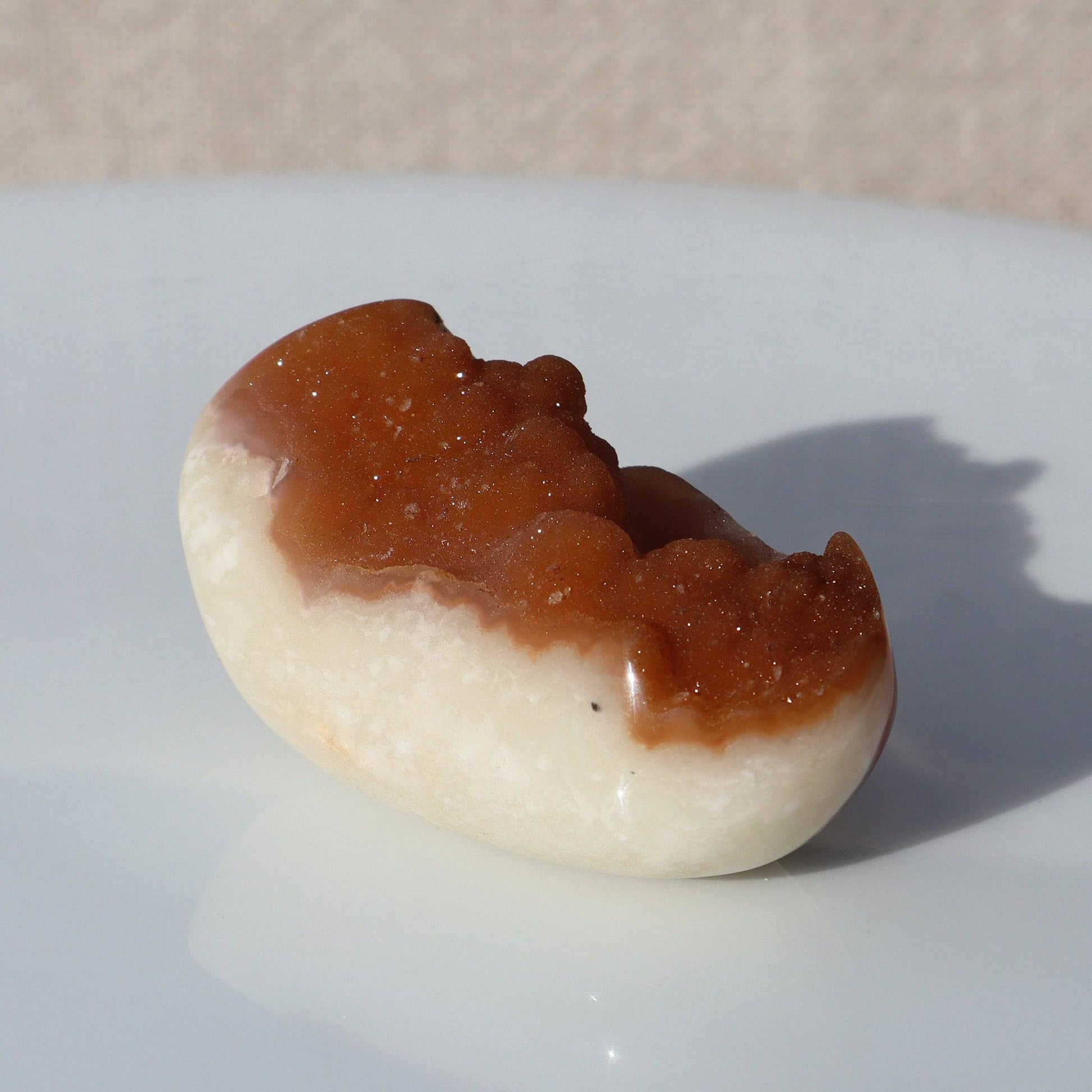 Sushi resembling druzy crystals