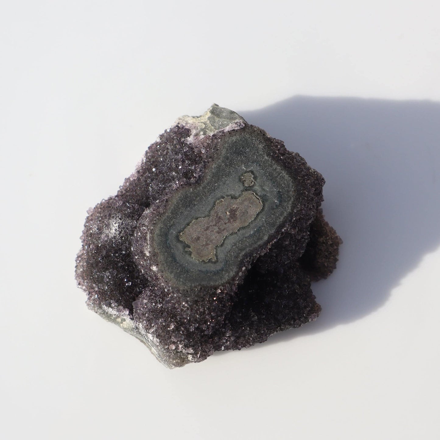 MICRO CRYSTALS Quartz Geode Fragment , from Uruguay for sale - Deepest Earth