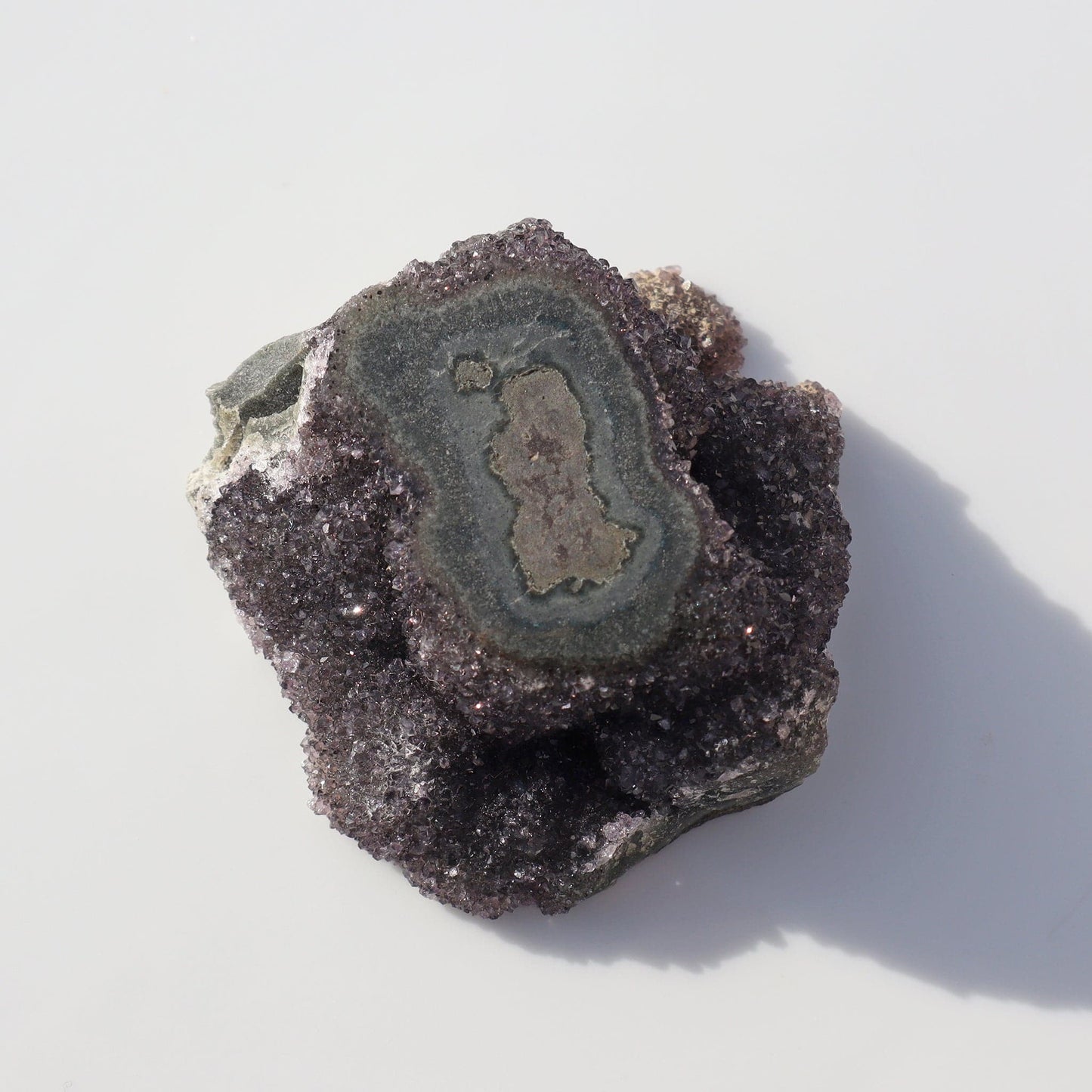 MICRO CRYSTALS Quartz Geode Fragment , from Uruguay for sale - Deepest Earth