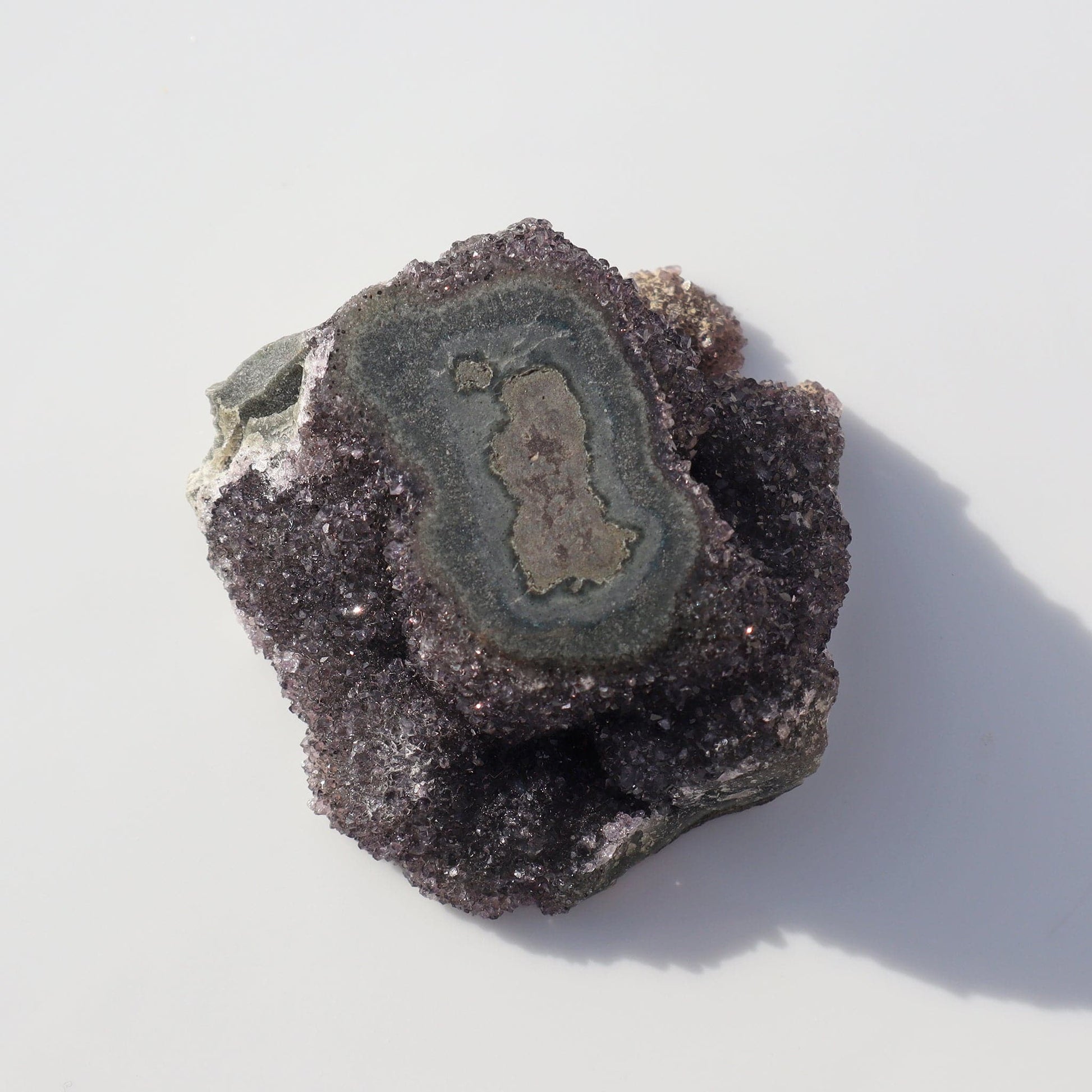 MICRO CRYSTALS Quartz Geode Fragment , from Uruguay for sale - Deepest Earth