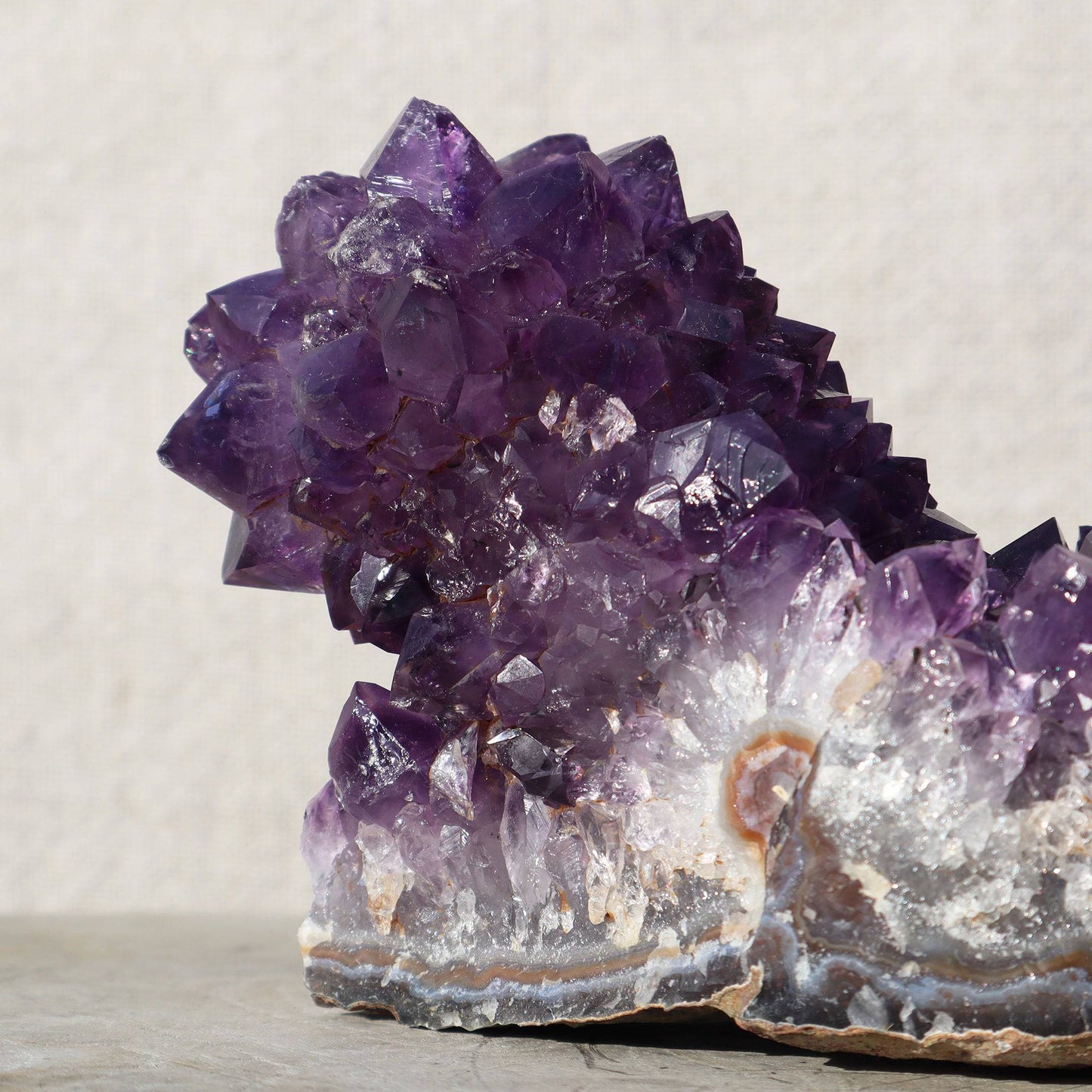 The BOOT Natural Art Mineral Decor Geode for sale - Deepest Earth