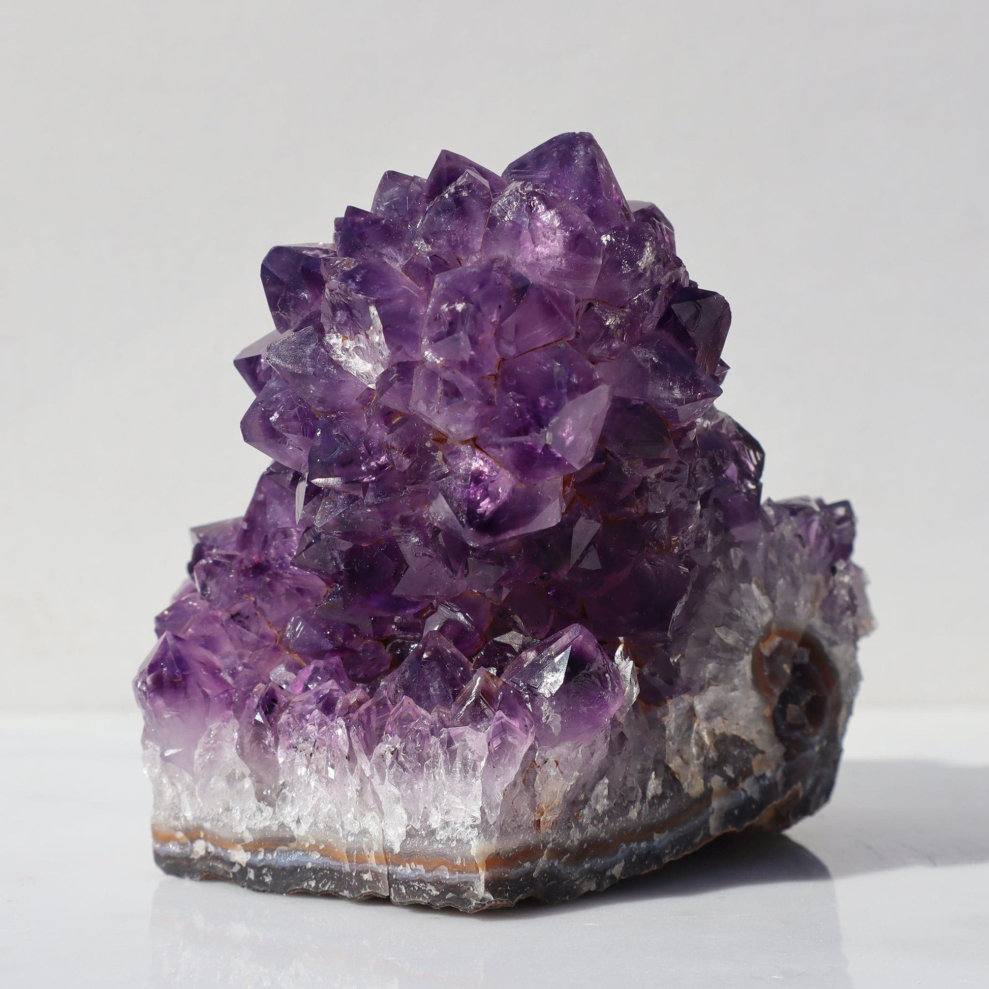 The BOOT Natural Art Mineral Decor Geode for sale - Deepest Earth