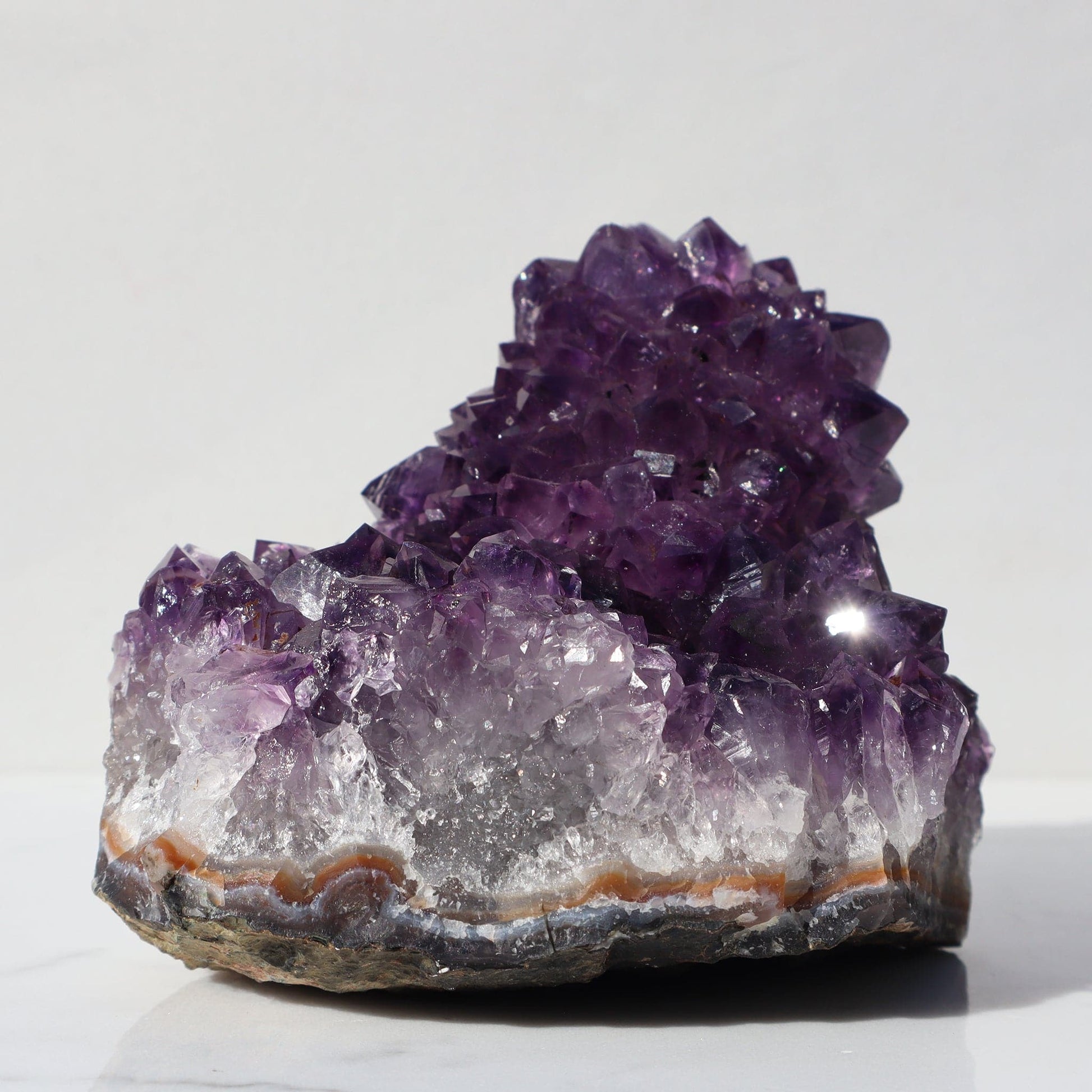 The BOOT Natural Art Mineral Decor Geode for sale - Deepest Earth