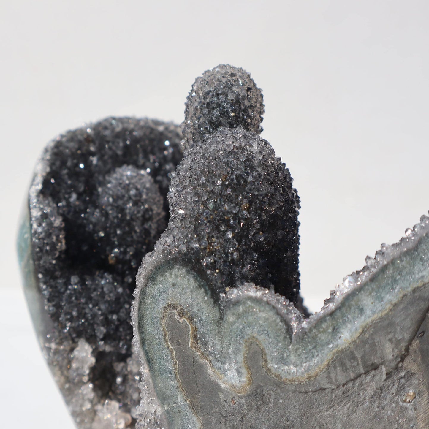 NOAH'S rare shape mineral, natural art, geode decor for sale - Deepest Earth