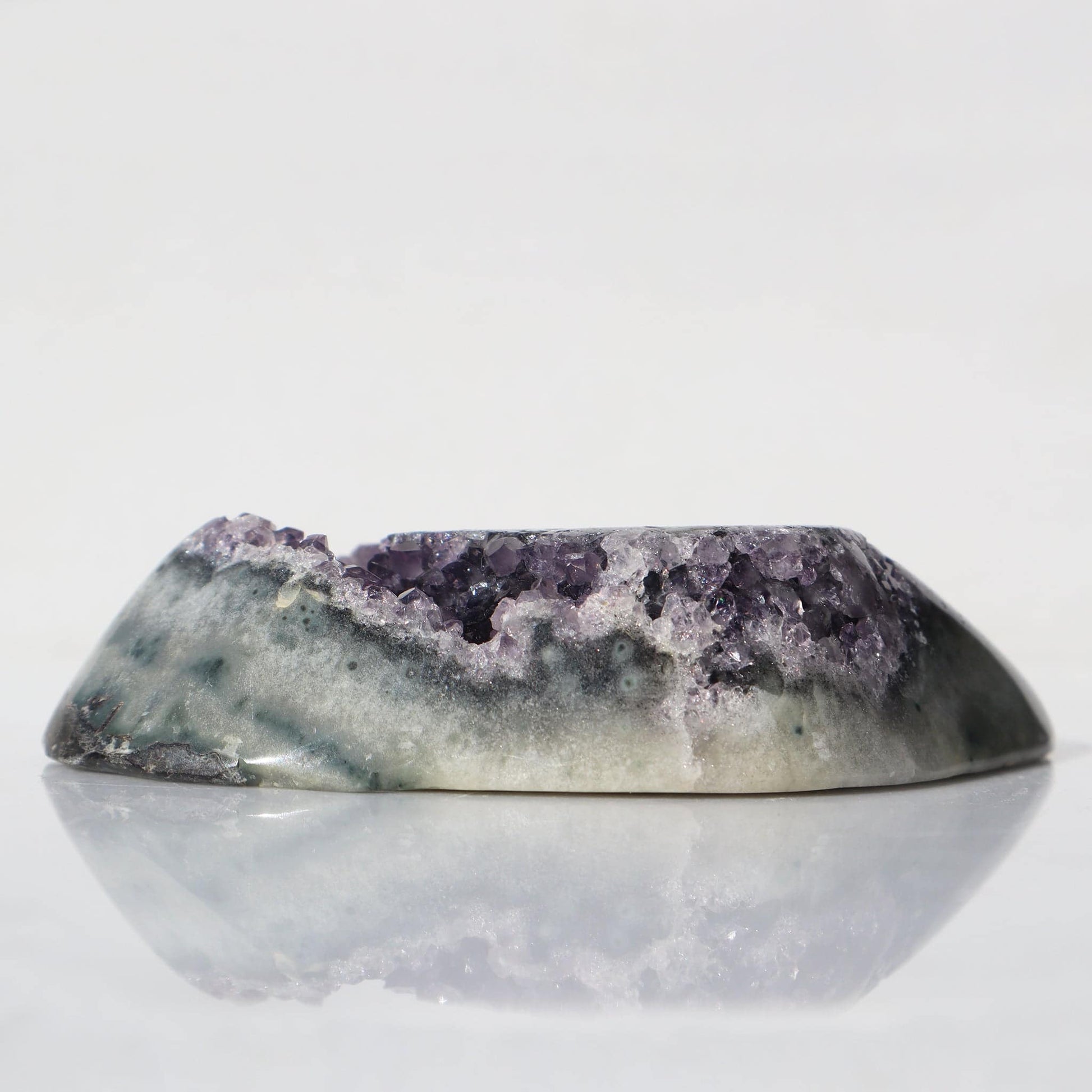 CRYSTAL RARE LAVENDER QUARTZ STALACTITES CLUSTER