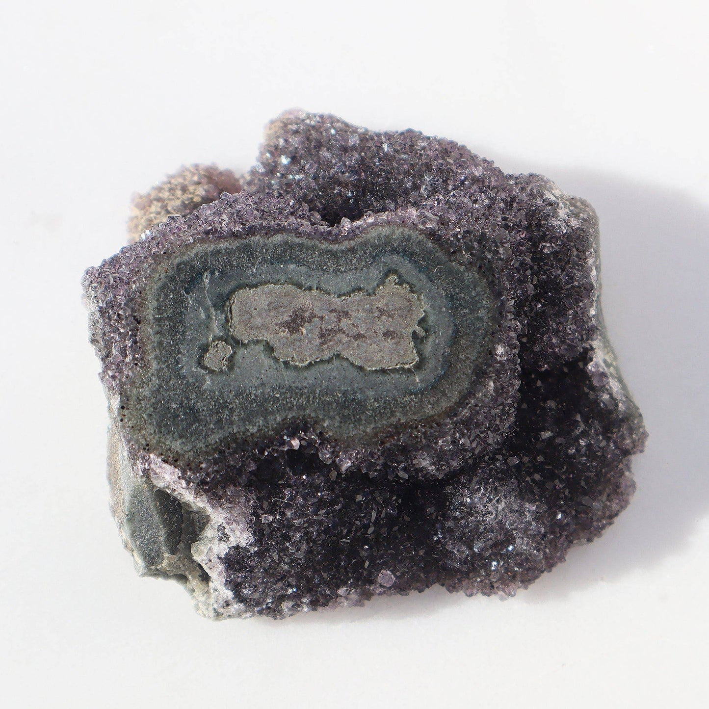 MICRO CRYSTALS Quartz Geode Fragment , from Uruguay for sale - Deepest Earth