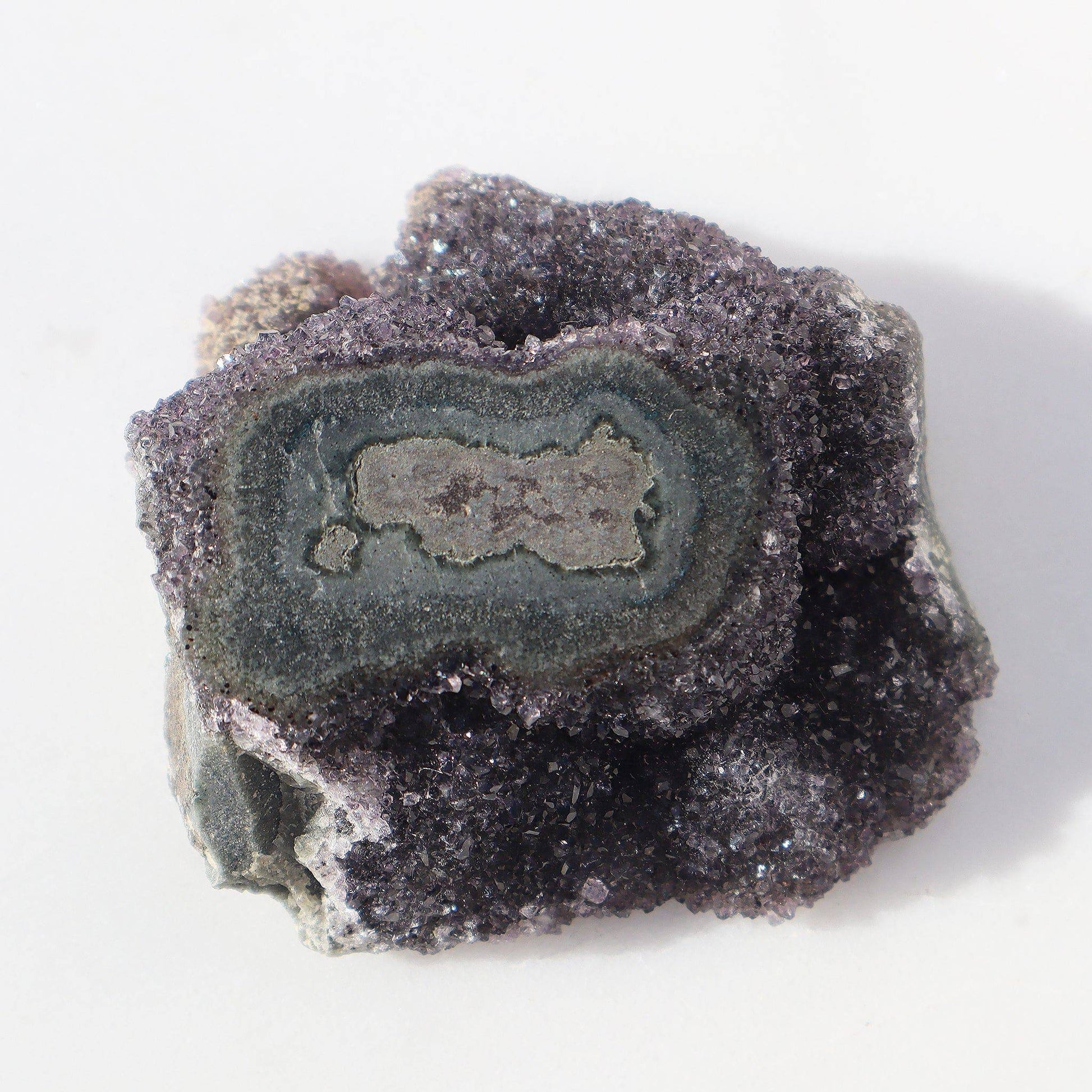 MICRO CRYSTALS Quartz Geode Fragment , from Uruguay for sale - Deepest Earth