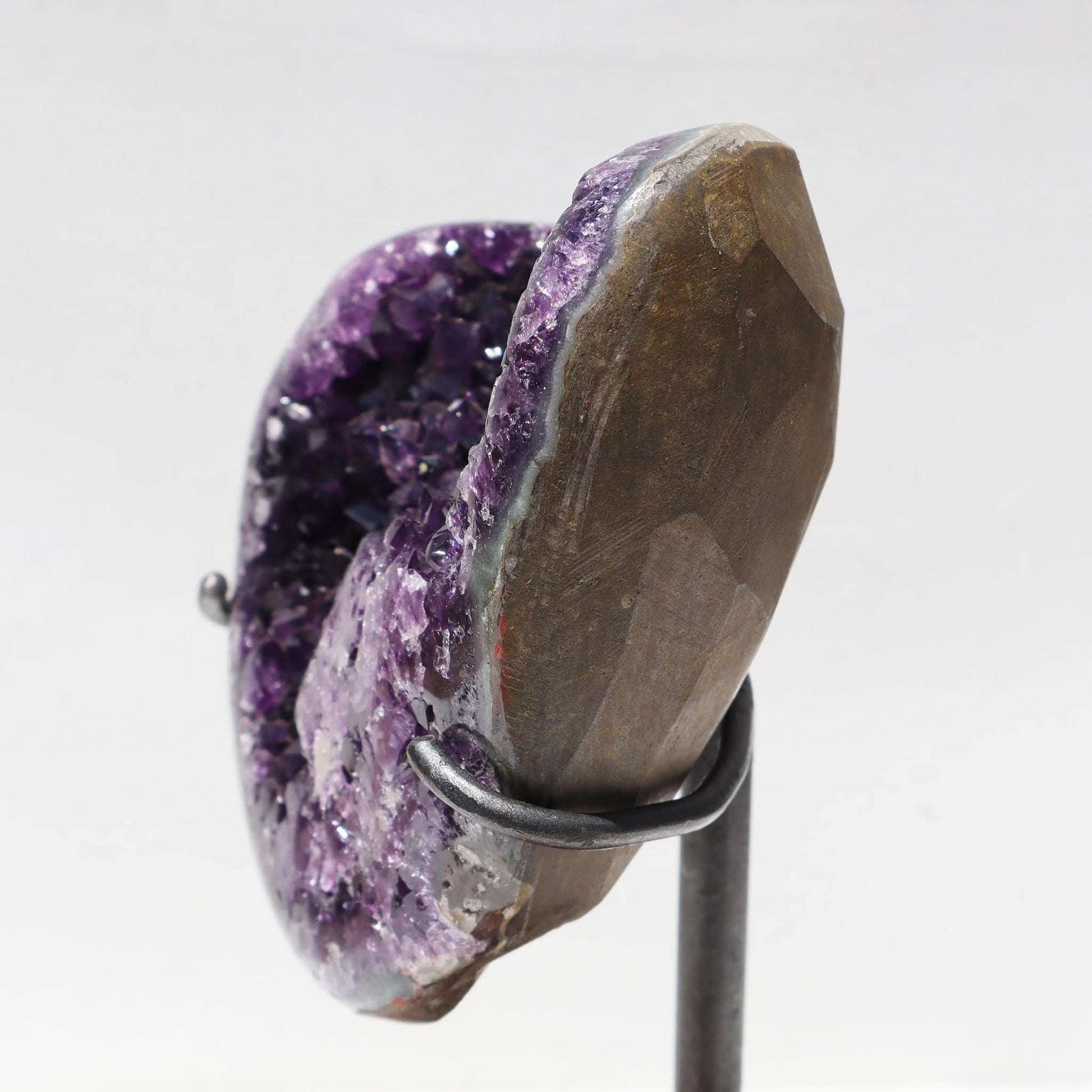 Rare Abstract Heart-Shaped AMETHYST Fragment