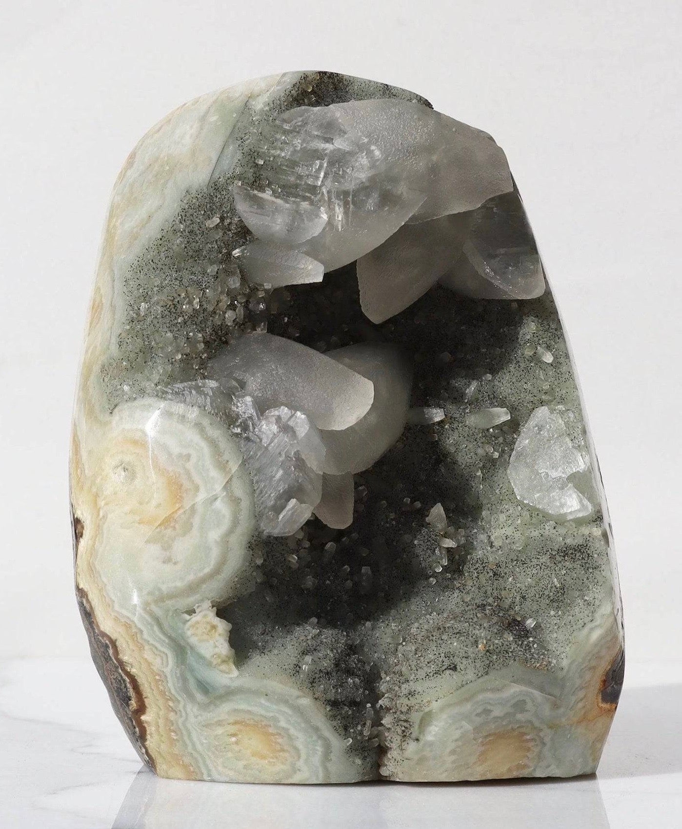 Rare exclusive quartz mineral specimens unique colors