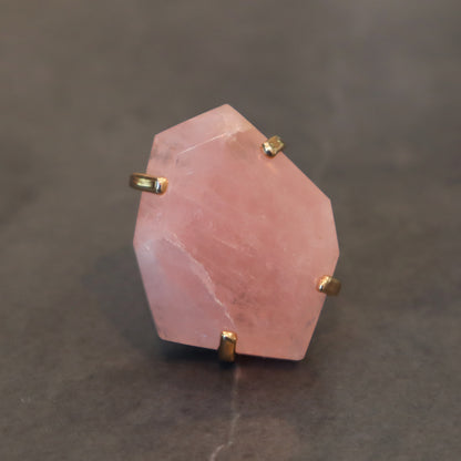 Rose Quartz Ring