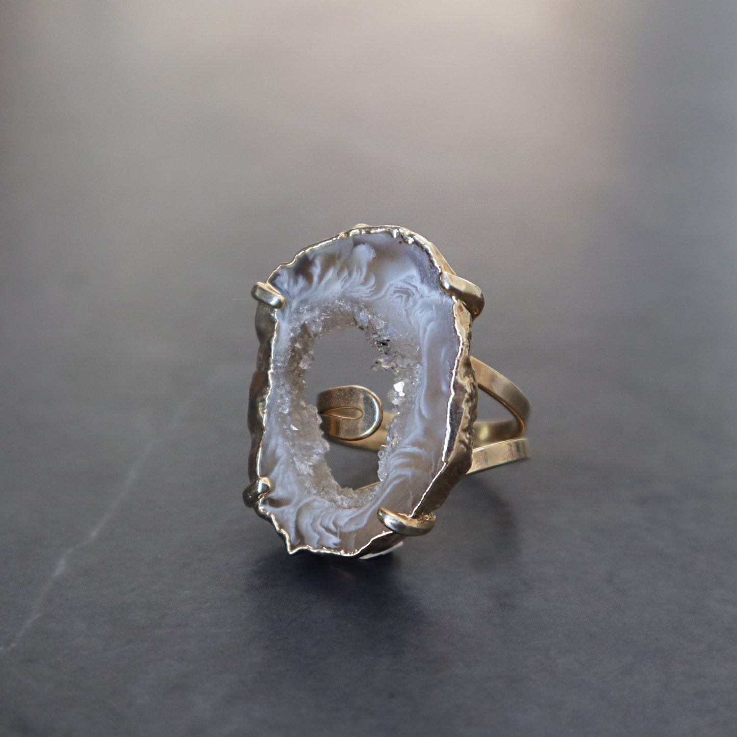 Druzy Crystal Ring