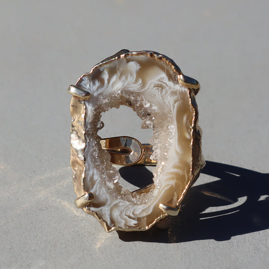 Druzy Crystal Ring