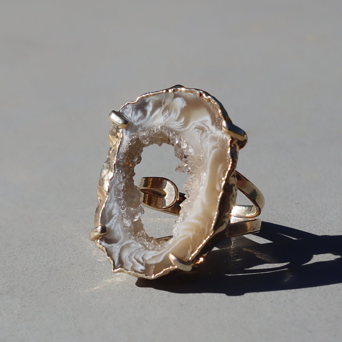 Druzy Crystal Ring