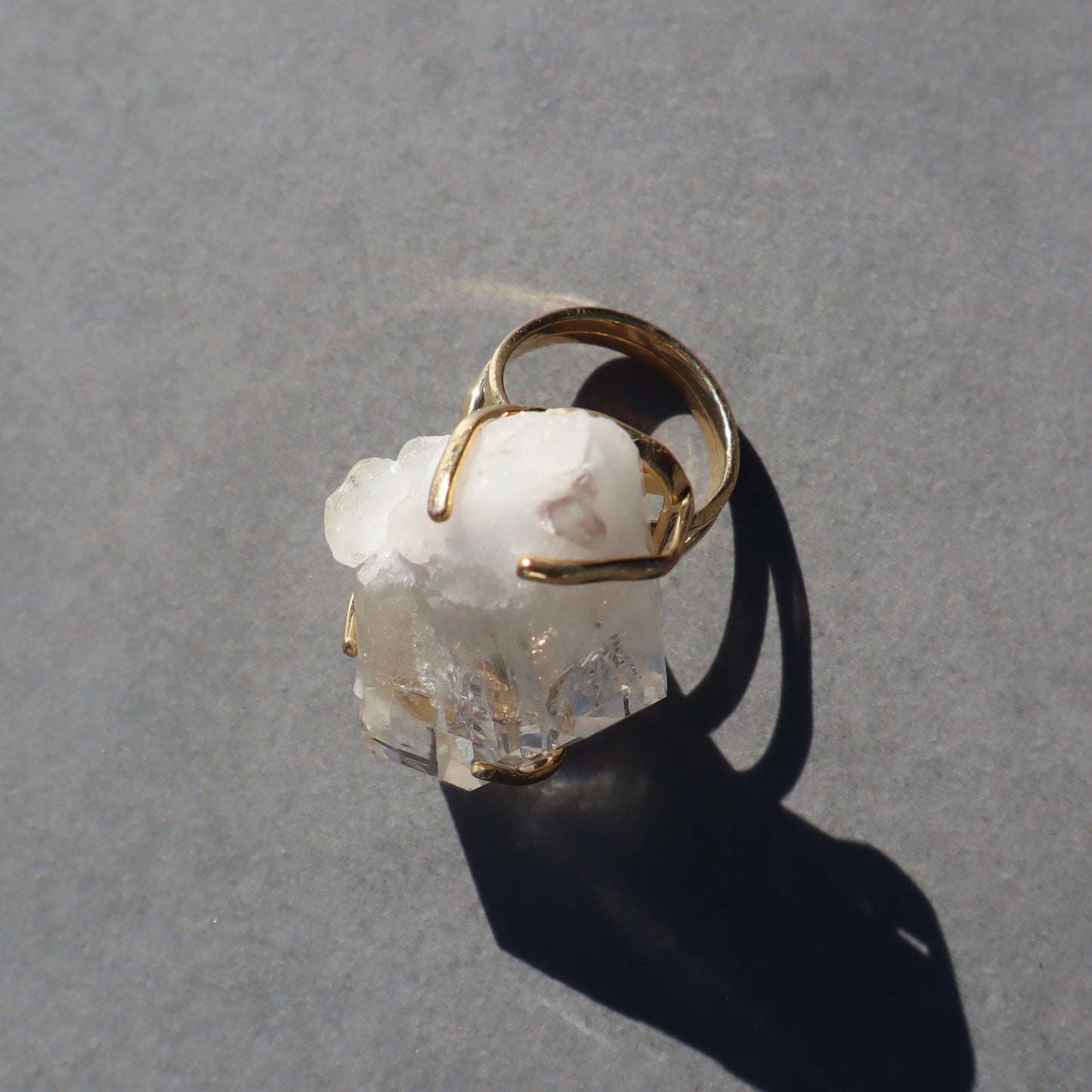 White Quartz Ring