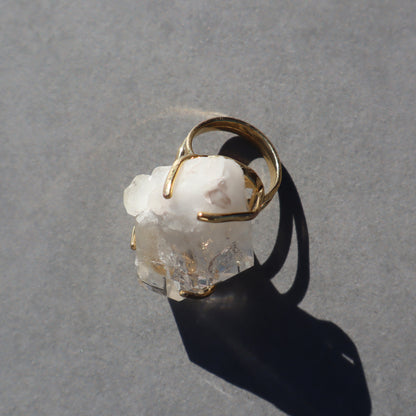 White Quartz Ring