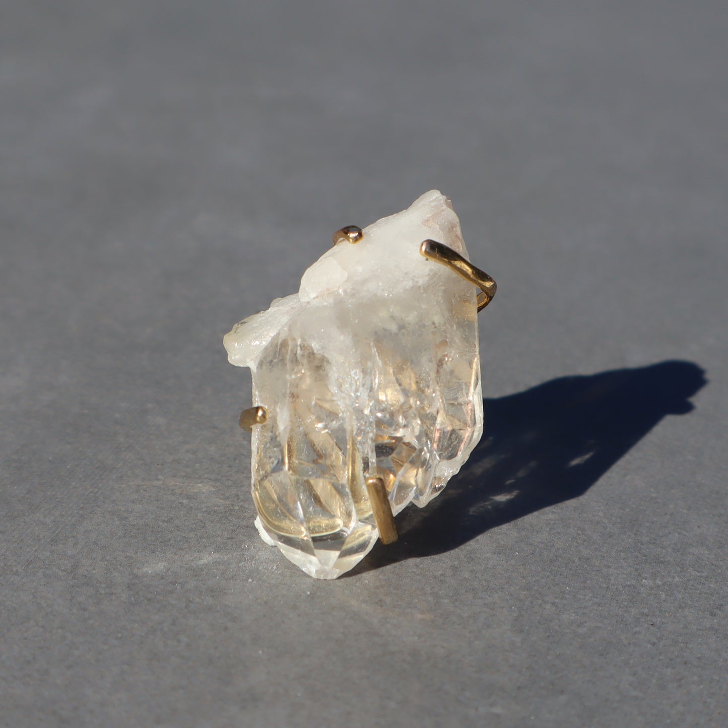 White Quartz Ring