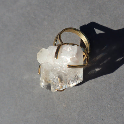 White Quartz Ring