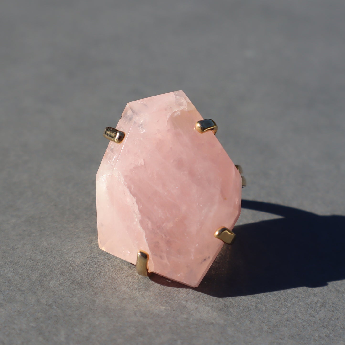 Rose Quartz Ring