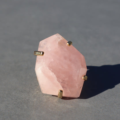 Rose Quartz Ring