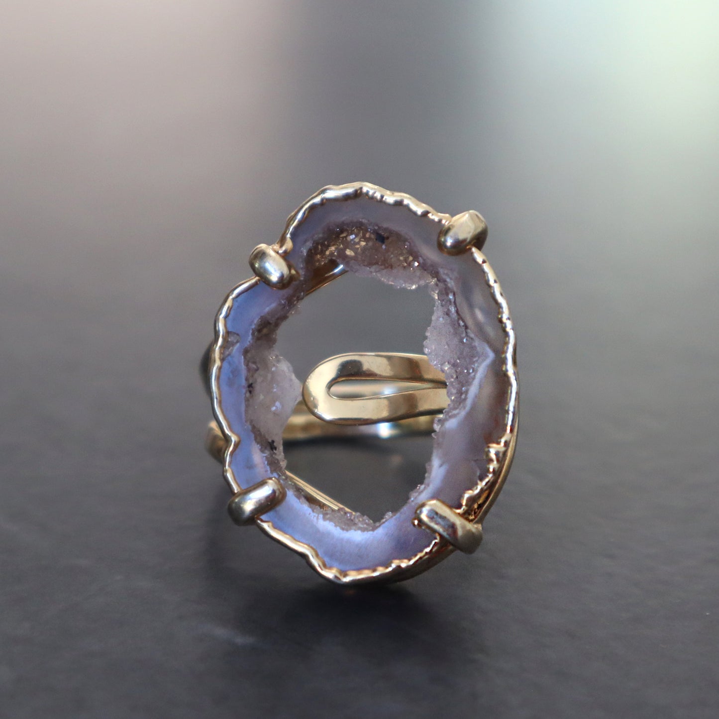 Hollow Geode Ring