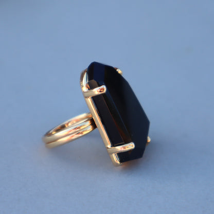 Natural Onyx Ring