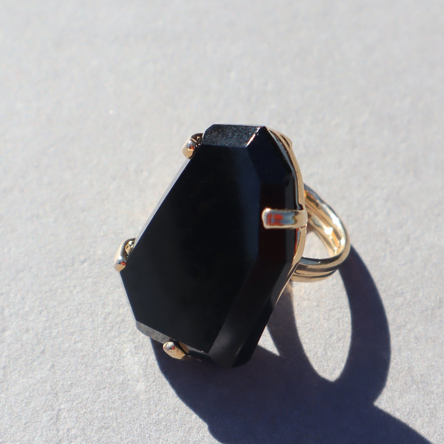 Natural Onyx Ring