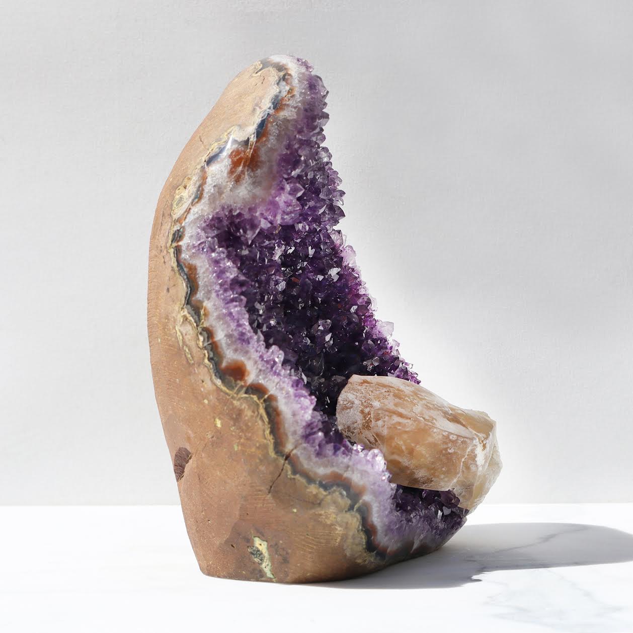 Electric Purple - Large Calcite