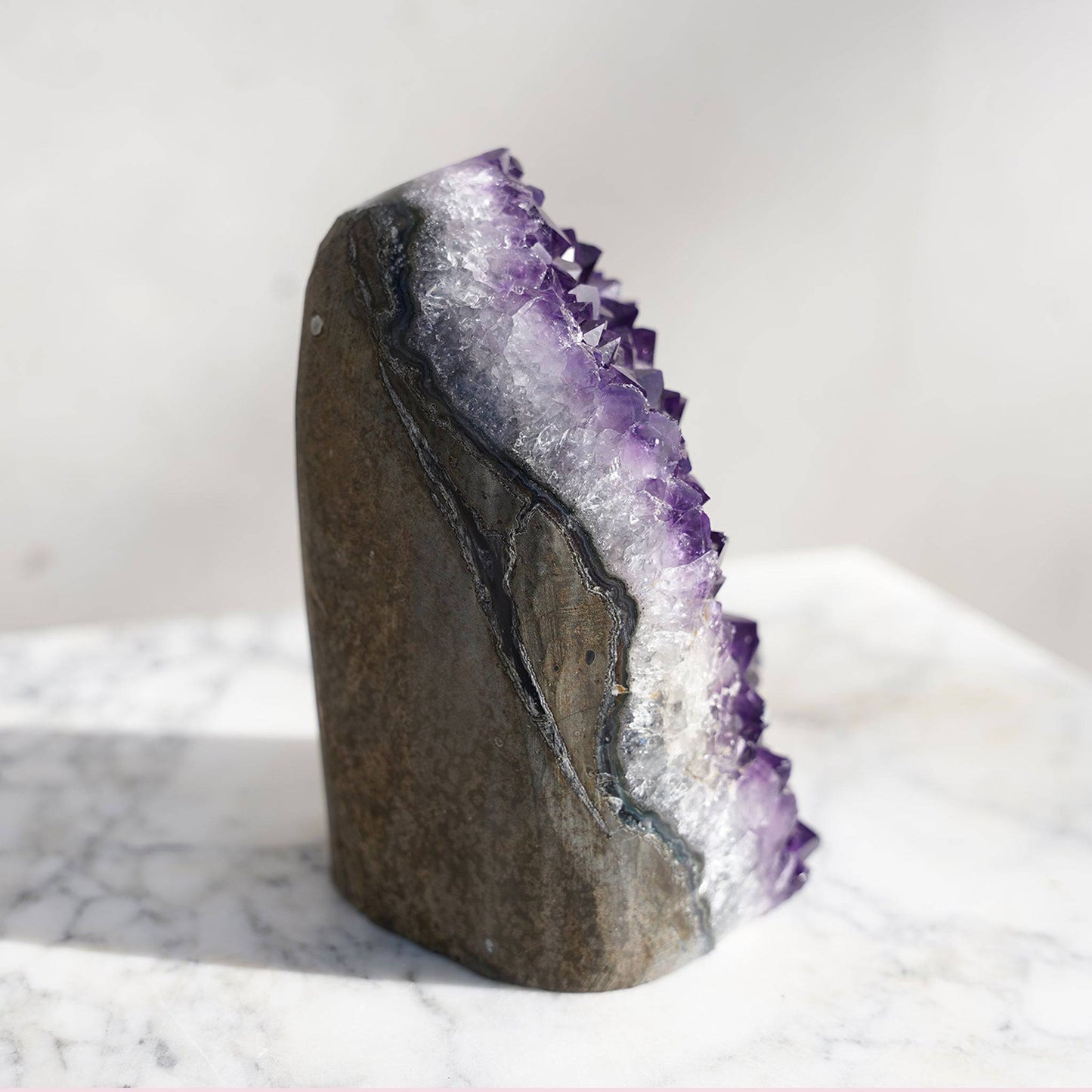 Amethyst Gem-Grade Geode for Sale - Deepest Earth